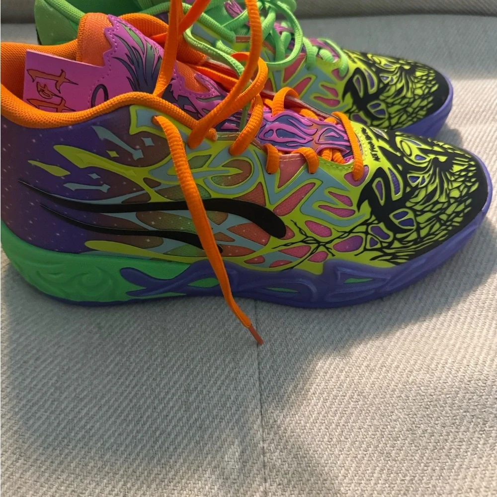 PUMA Mens X Lamelo Ball Mb.04 Be You Basketball Sneakers Shoes